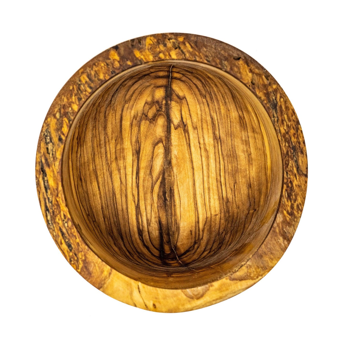 Rustic Live Edge Elemental Bowl - Goya Blue